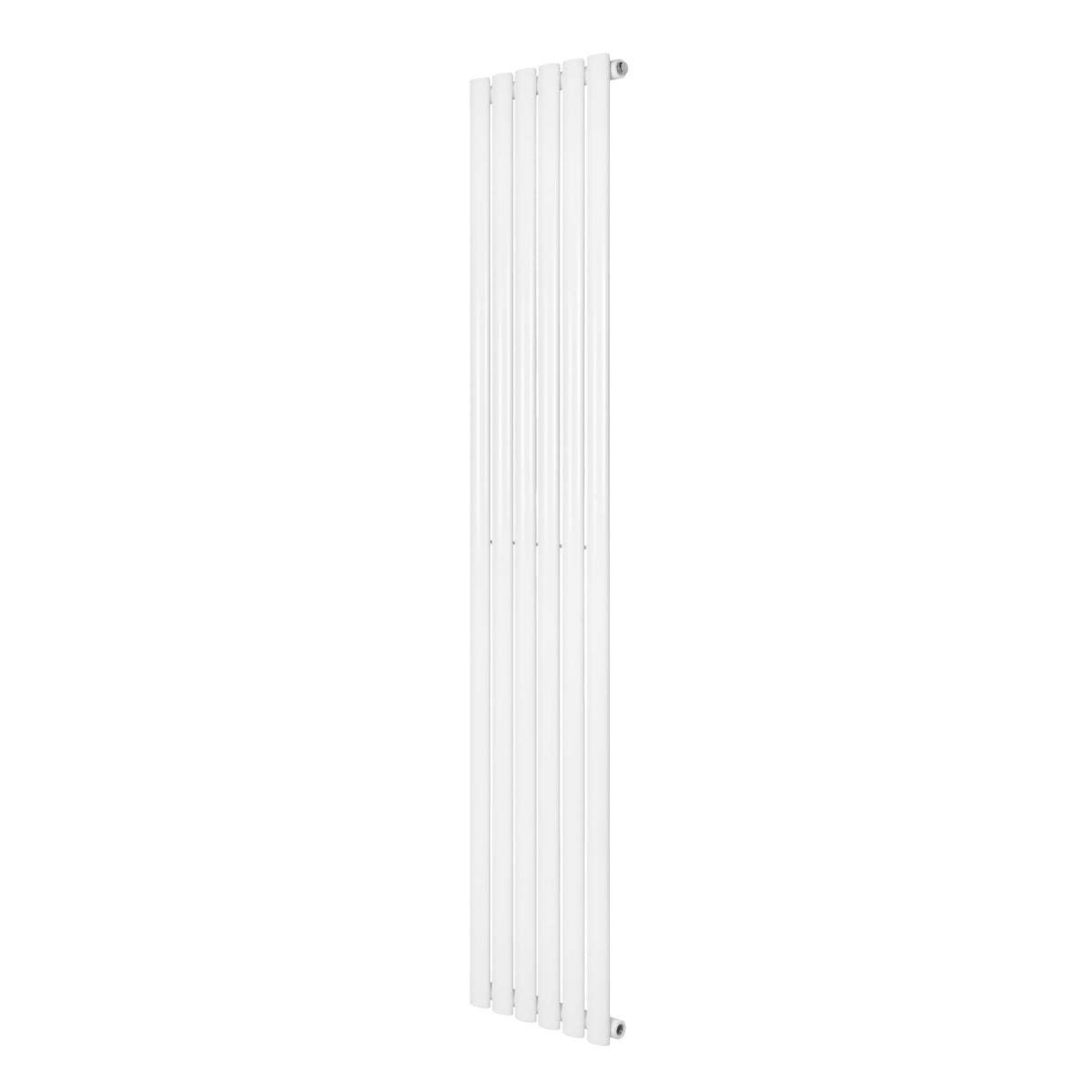 Oval Single Column Radiator - 1800 x 360mm - White