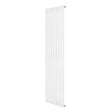 Oval Single Column Radiator - 1800 x 480mm - White
