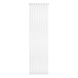 Oval Single Column Radiator - 1800 x 480mm - White