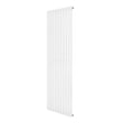 Oval Single Column Radiator - 1800 x 600mm - White