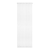 Oval Single Column Radiator - 1800 x 600mm - White