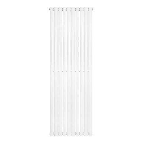 Oval Single Column Radiator - 1800 x 600mm - White