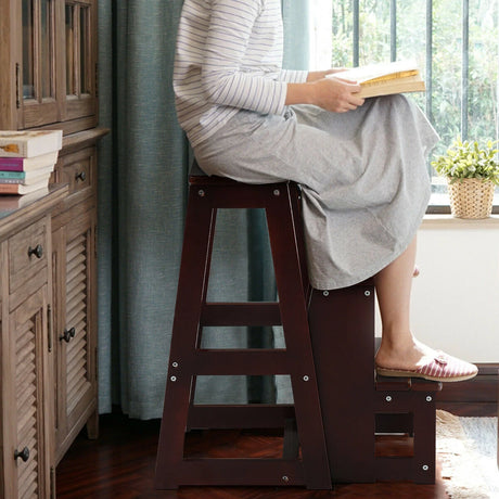 Folding Step Stool for Adults and Kids
