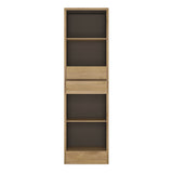 Shetland Tall Narrow 3 Drawer bookcase