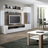 Toronto Tall Narrow Glazed Display Cabinet with Internal Shelves (Plexi Light)