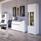 Toronto Wide Sideboard 4 Doors 2 Drawers with LED