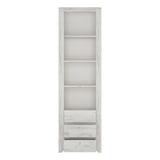 Angel Tall Narrow 3 Drawer Bookcase
