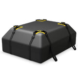 Car roof bag with 0.4 m3 volume, waterproof roof luggage bag, roof box with door hook, combination lock and non-slip mat