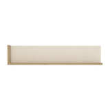 Lyon 120cm Wall Shelf in Riviera Oak/White