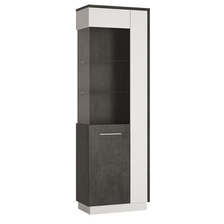 Zingaro Tall Glazed display cabinet (LH)