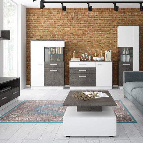 Zingaro 1 Door 2 Drawer Sideboard