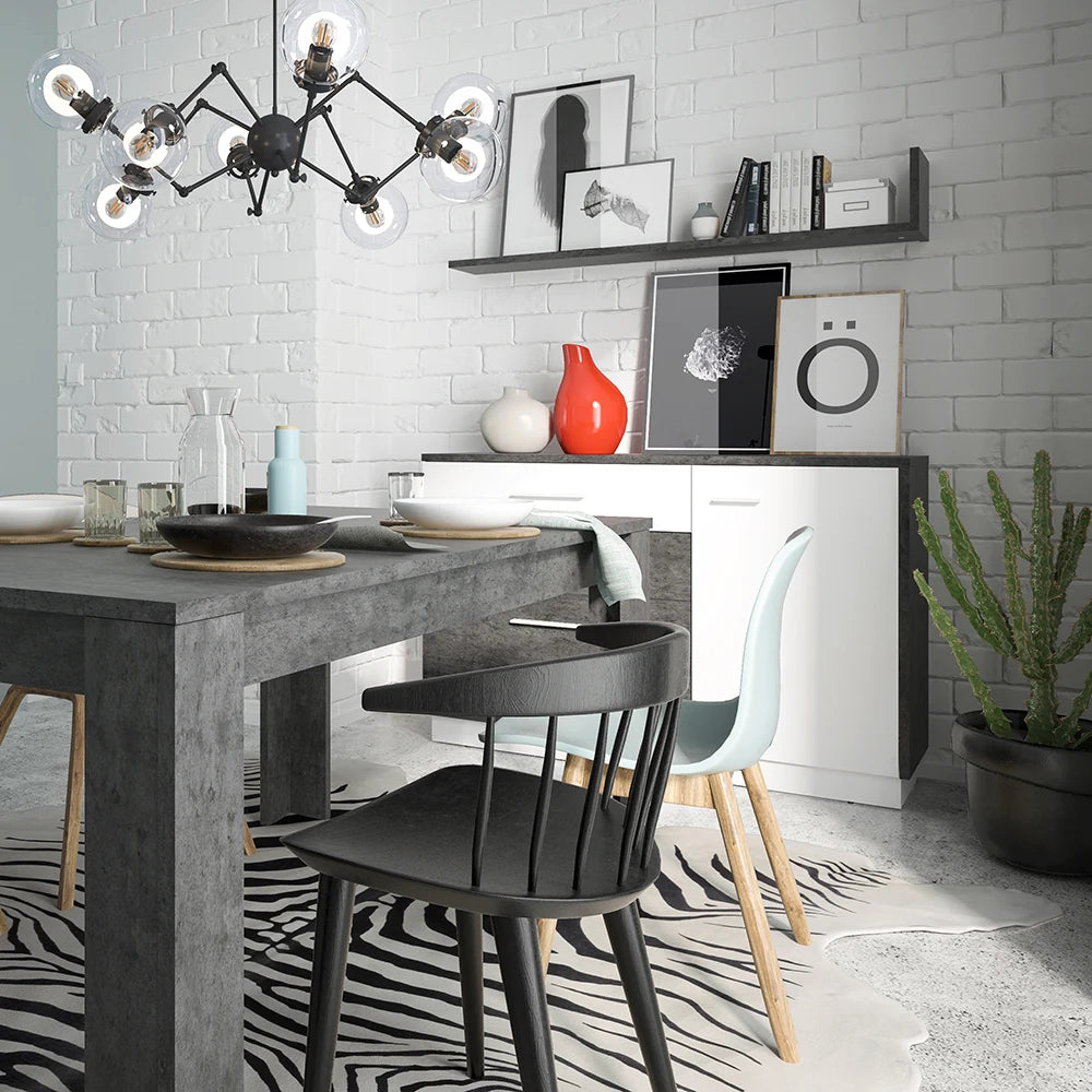 Zingaro Extending Dining Table 160 to 200cm