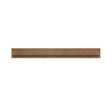 Brolo 197cm Wall Shelf in Walnut and Dark Panel Finish