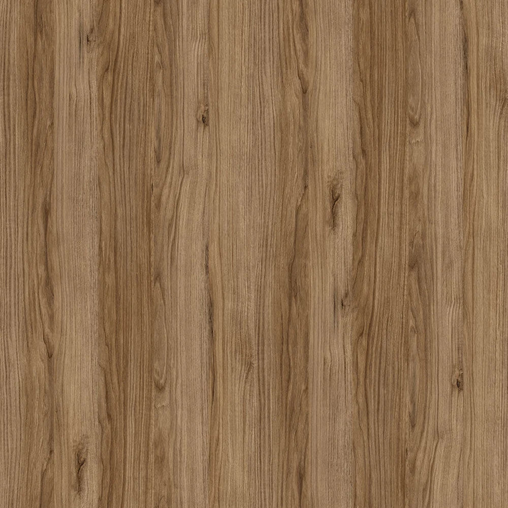 Brolo 197cm Wall Shelf in Walnut and Dark Panel Finish