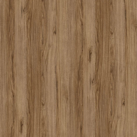 Brolo 197cm Wall Shelf in Walnut and Dark Panel Finish