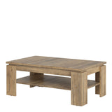 Rapallo Large Coffee Table Chestnut and Matera Grey