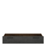 Brooklyn Underbed Drawer Walnut and Dark Grey