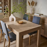 Cestino Extending Dining Table 160-200cm In Jackson Hickory Oak
