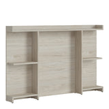 Denim 120cm Headboard Extension in Walnut