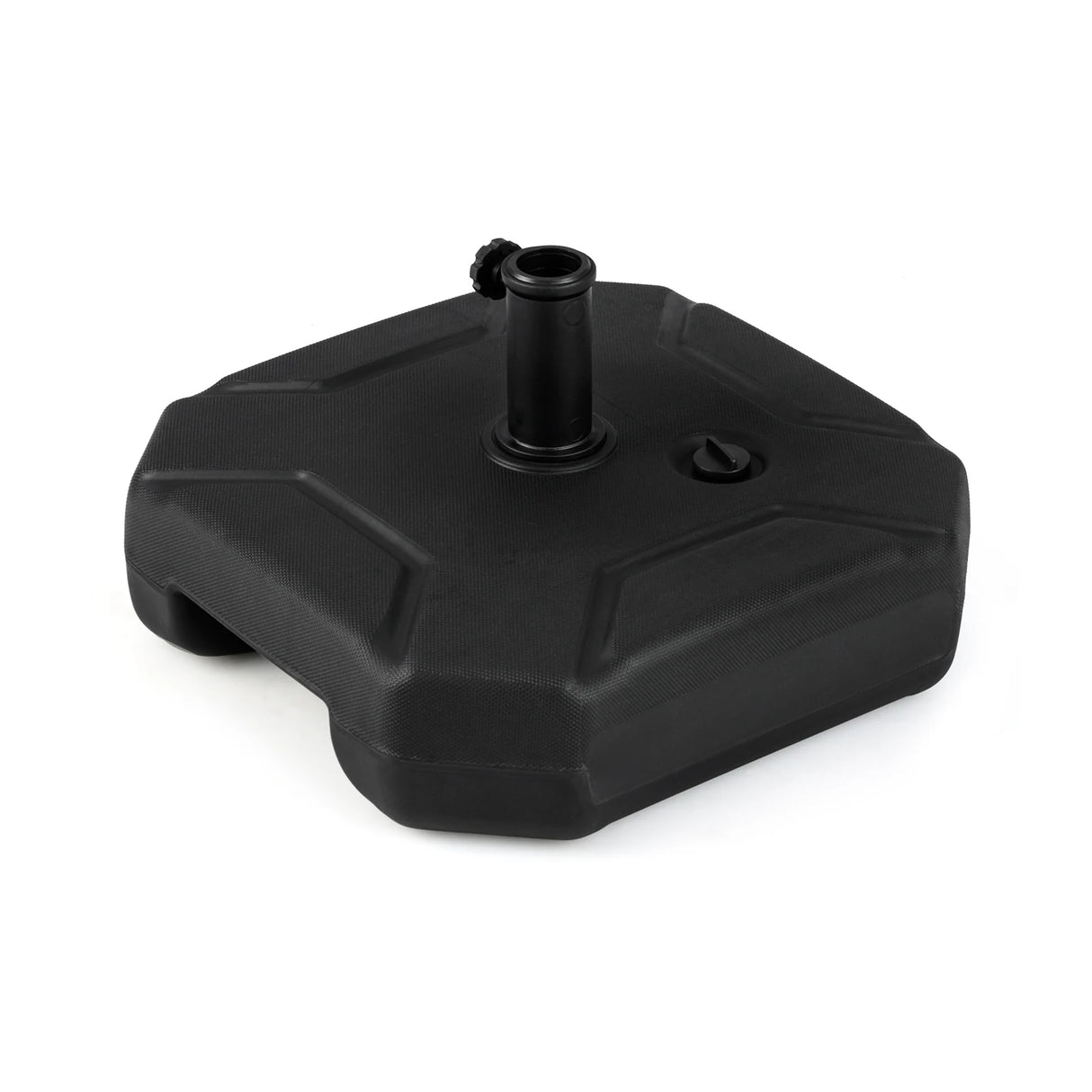 43 cm Fillable Umbrella Base with Handle for 38 mm and 48 mm Umbrella Poles