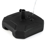 43 cm Fillable Umbrella Base with Handle for 38 mm and 48 mm Umbrella Poles