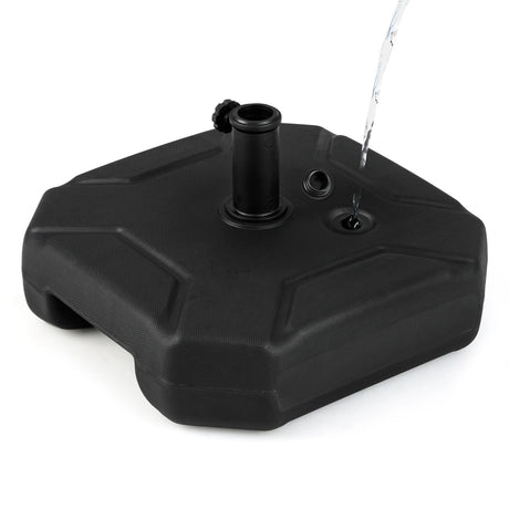 43 cm Fillable Umbrella Base with Handle for 38 mm and 48 mm Umbrella Poles