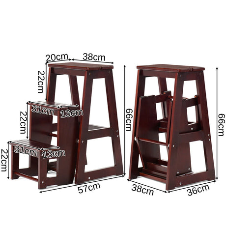 Folding Step Stool for Adults and Kids