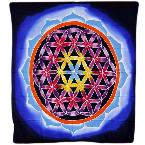 Flower of Life and Love 107x103cm