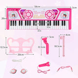 49 Keys Kids Piano Keyboard for Kids 3+-Pink