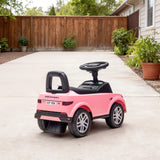 AIYAPLAY Land Rover Licensed Toddler Ride on Car with Horn, Engine Sounds, Under-Seat Storage, for 18-36 Months, Pink