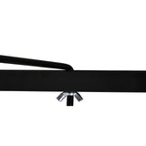 HOMCOM 100 cm Foldable Garage Work Bench, Craft Table MDF Workstation, Heavy-duty Steel Frame with Ruler, Protractor