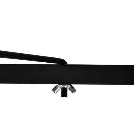 HOMCOM 100 cm Foldable Garage Work Bench, Craft Table MDF Workstation, Heavy-duty Steel Frame with Ruler, Protractor