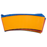 HOMCOM 12FT Replacement Trampoline Pad Thick Foam Safety 366cm Spring Cover Bounce Padding - Multi Coloured