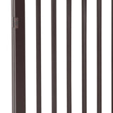 PawHut 3 Panel Stair Gate Foldable Dog Door Gate Indoor Free Standing Safety Gate Pet Barrier 76cm Height
