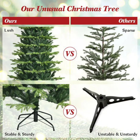 6ft Christmas Tree Suitable for Indoor and Outdoor Use