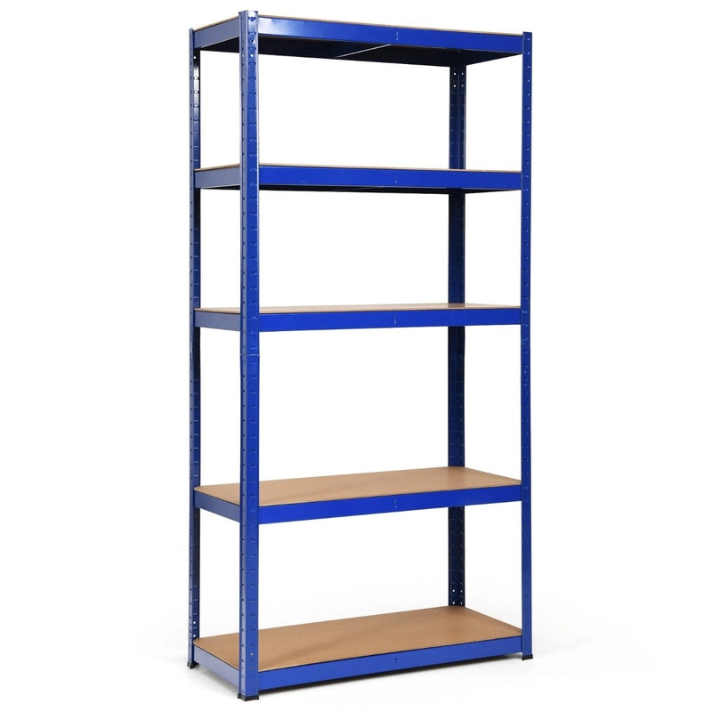 1.8m Warehouse Shelving for Books and Kitchenware-Blue