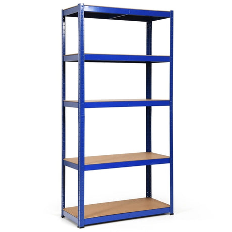 1.8m Warehouse Shelving for Books and Kitchenware-Blue