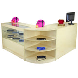 Nova Maple Shop Counter & Retail Display Set