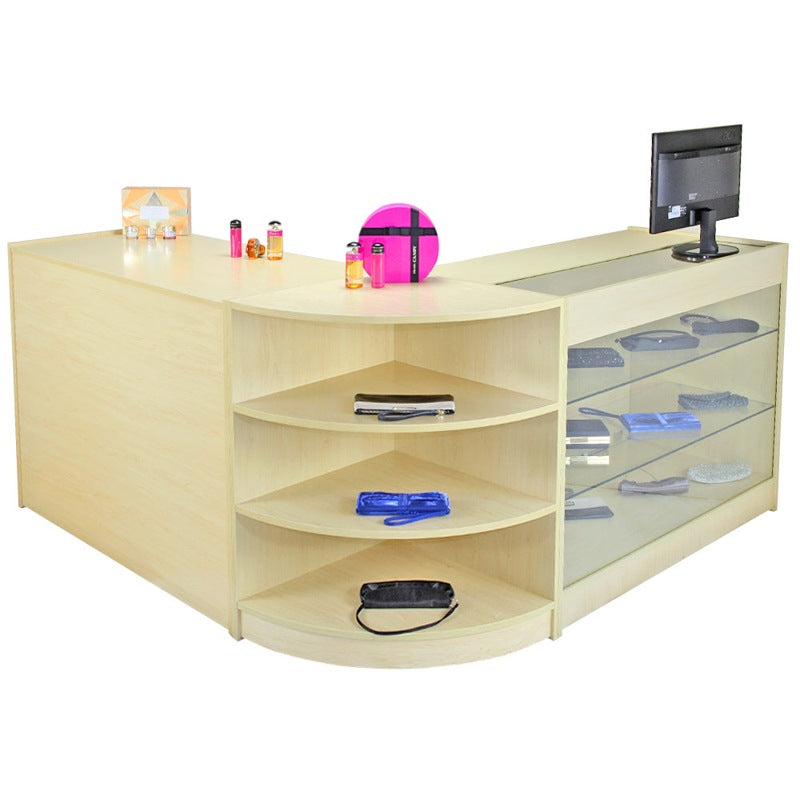 Titan Maple Shop Counter & Retail Display Set