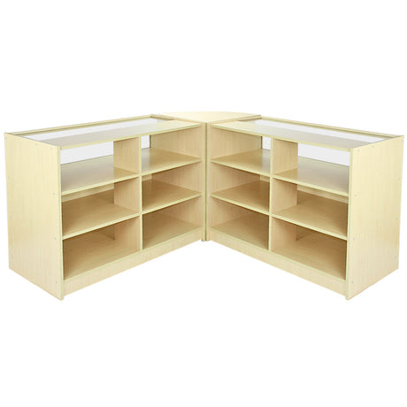 Fusion Maple Shop Counter & Retail Display Set