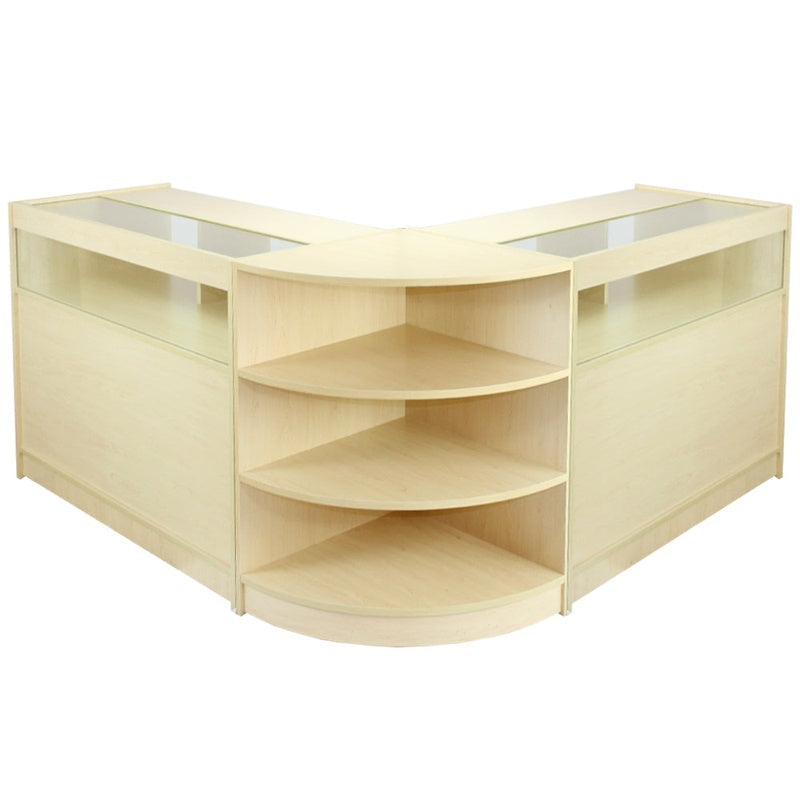 Libra Maple Shop Counter & Retail Display Set