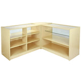 Virgo Maple Shop Counter & Retail Display Set