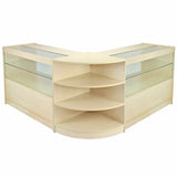 Orion Maple Shop Counter & Retail Display Set