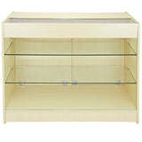 Maple Glazed Product Display Counter - K1200