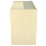 Maple Glazed Product Display Counter - K1200