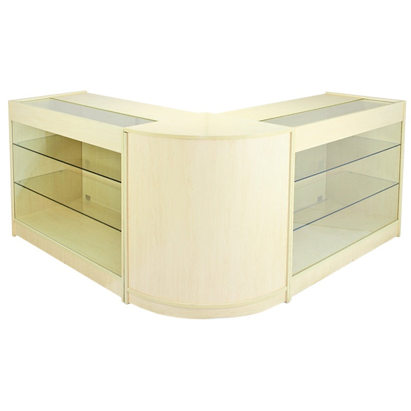 Horizon Maple Shop Counter & Retail Display Set