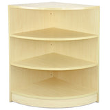 Maple Shop Shelving Corner Unit