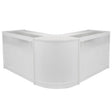 Fusion Brilliant White Shop Counter & Retail Display Set