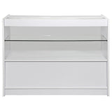 C1200 Retail Shop Counter - Brilliant White