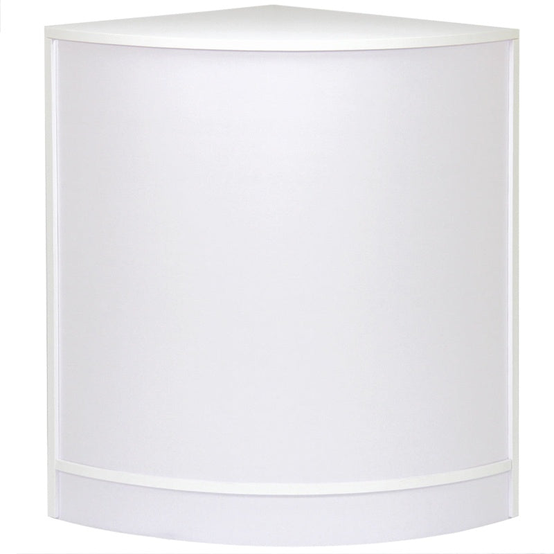 CM60 Retail Corner Counter - Brilliant White